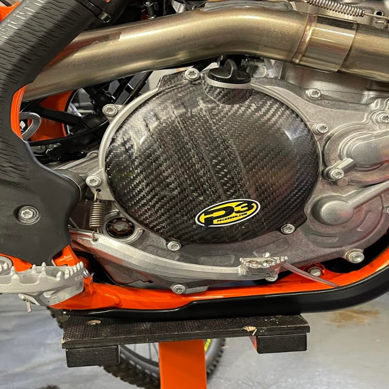 P3 Carbon Clutch Cover KTM KTM 450 SX-F/XC-F 2016-2022 | 450 SX-F Factory Edition 2015-2022 | 450/500 EXC-F 2016-2019