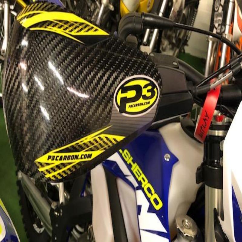 P3 Carbon Universal Enduro Hand Guards - Image 3
