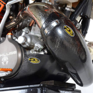 P3 Carbon Pipe Guard KTM 200XC & 200 XC-W Gnarly | 2006-2016