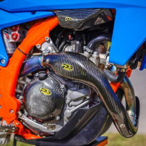 P3 Carbon Heat Shield FMF MEGABOMB  | KTM 450 SX-F/XC-F /XCF-W 2023 - 2027 | Husqvarna FC/FX 450 2023 - 2027 | GASGAS MC450F  2024 - 2027