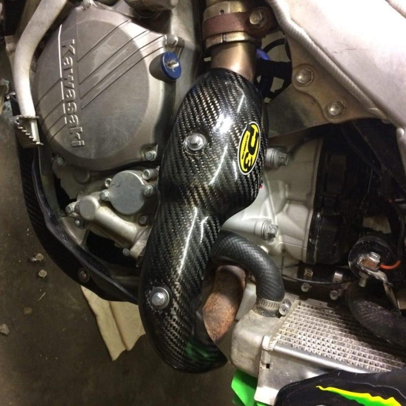 P3 Carbon Heat Shield Kawasaki KX250F | 2013-2016 - Image 2
