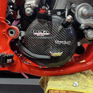 P3 Carbon Clutch Cover Guard Beta 125/200 | 2019 - 2026 (Including X-PRO/RACE Models)