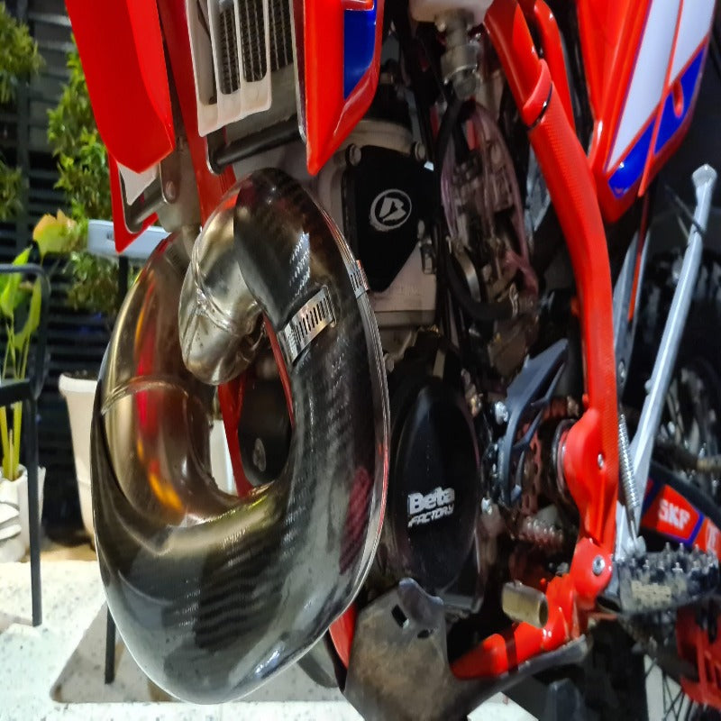 P3 Carbon Pipe Guard Beta 250/300 RR/RX/X-PRO Enduro & Racing | 2019 - 2026 (For MAXCoverage See Product 109065) - Image 4