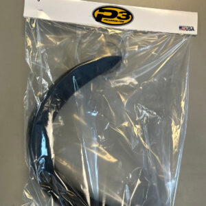 BLEMISHED GRADE B - P3 Carbon Pipe Guard MAXCoverage: KTM 150 XC-W TPI & 150 EXC TPI 2020-2026 | HUSQ TE150i 2020-2026