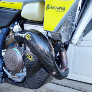 P3 Carbon MAXCoverage Carbon Heat Shield KTM & Husqvarna 350 Models | 2023 - 2027  (See Fitment Chart)