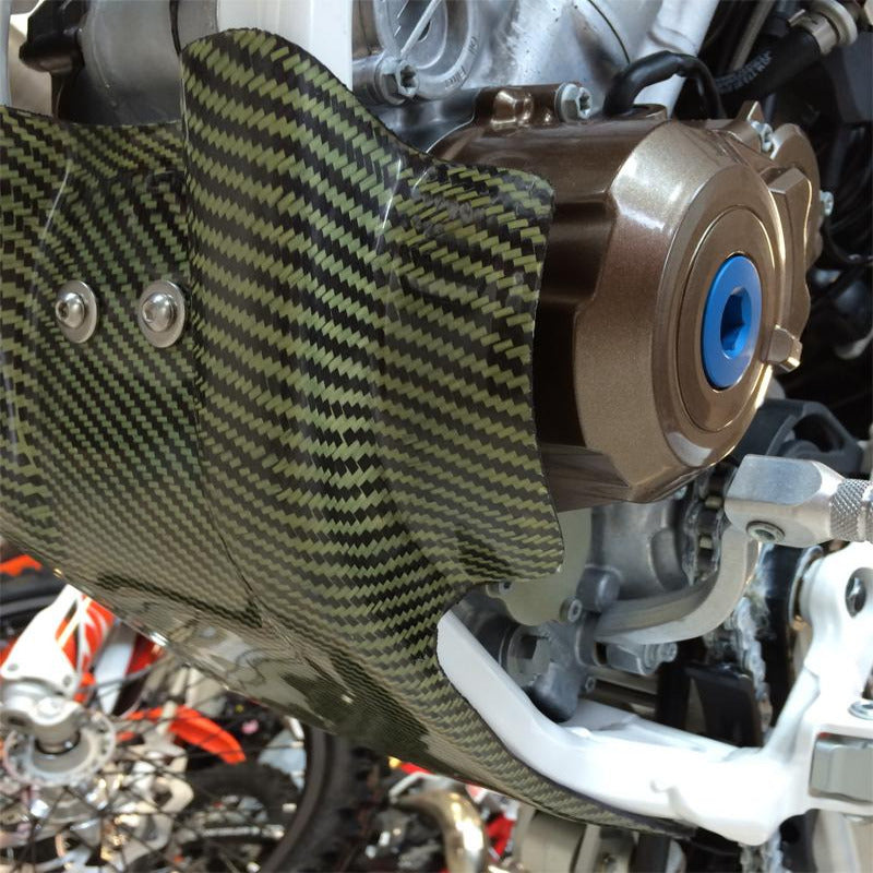 P3 Carbon Hybrid Skid Plate KTM/HUSA/HUSQ 250/350 | 2011-2016 (See Fitment Chart) - Image 4