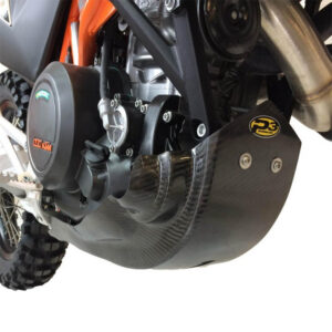 P3 Carbon Skid Plate KTM 690 E/SMC 2008-2025 | HUSQ 701 E/SM 2016-2025 | GasGas 700 ES/SM 2023-2025