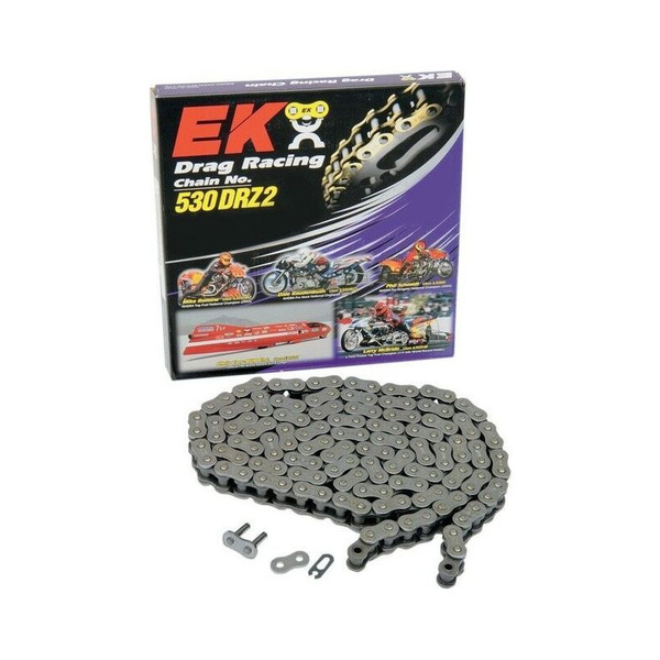 530DRZ2 Drag Race – 140 links – Chrome