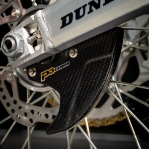 P3 Carbon Rear Brake Rotor Guard Honda | 2005 - 2027 (See Fitment Chart)