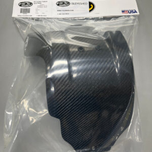 BLEMISHED GRADE B - P3 Carbon Skid Plate Yamaha YZ450F(X) 2023 - 2026 | YZ250F(X) 2024 - 2026