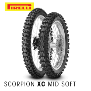 Pirelli 110/100-18 64M XC M/SOFT REAR
