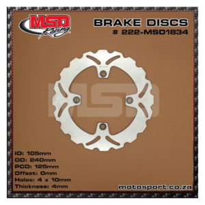 Honda XL600V Transalp Brake Discs