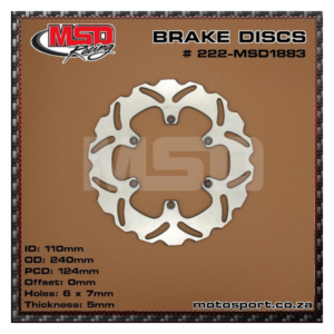 BMW G650 X-Moto Brake Discs