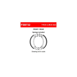 Yamaha AG200 Brake Shoes