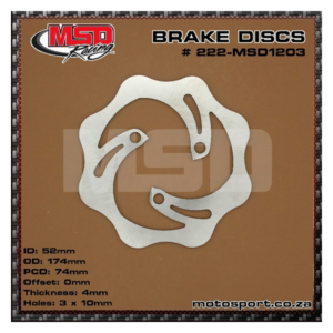 Honda TRX450R Brake Discs