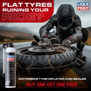 Motorbike Tire Inflator sealer BUY one GET on FREE